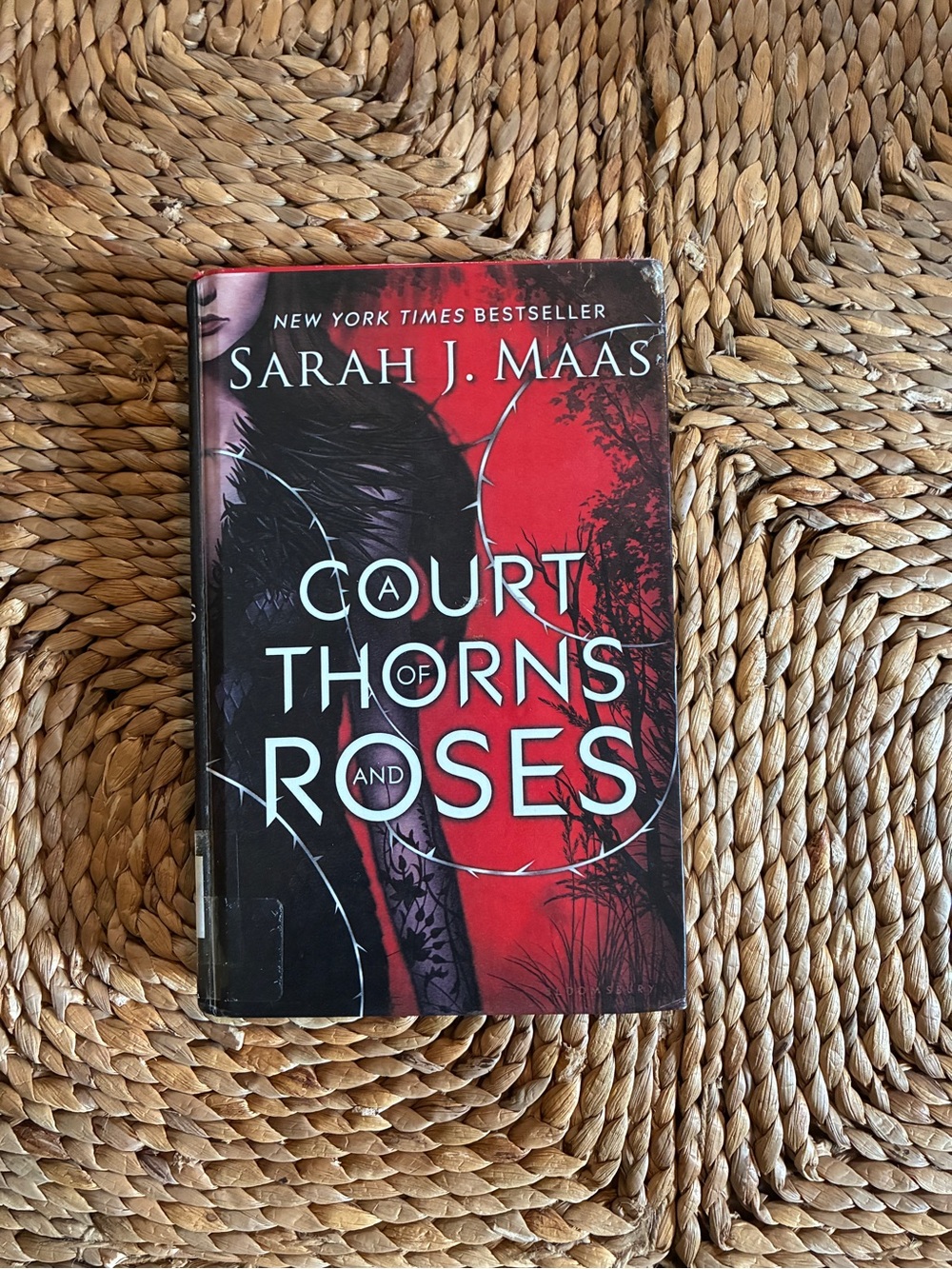 A Court of Thorns and Roses first edition 2015 hardcover library 4th printing